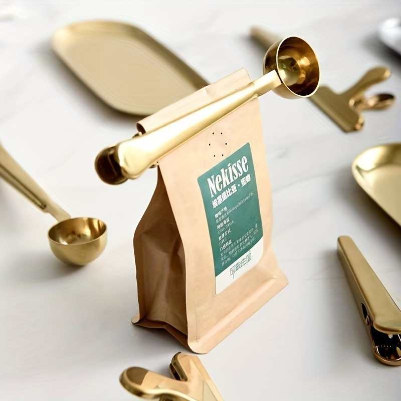 Home Cooking Delivery - Nordic Style 2-in-1 Coffee Clip Spoon
