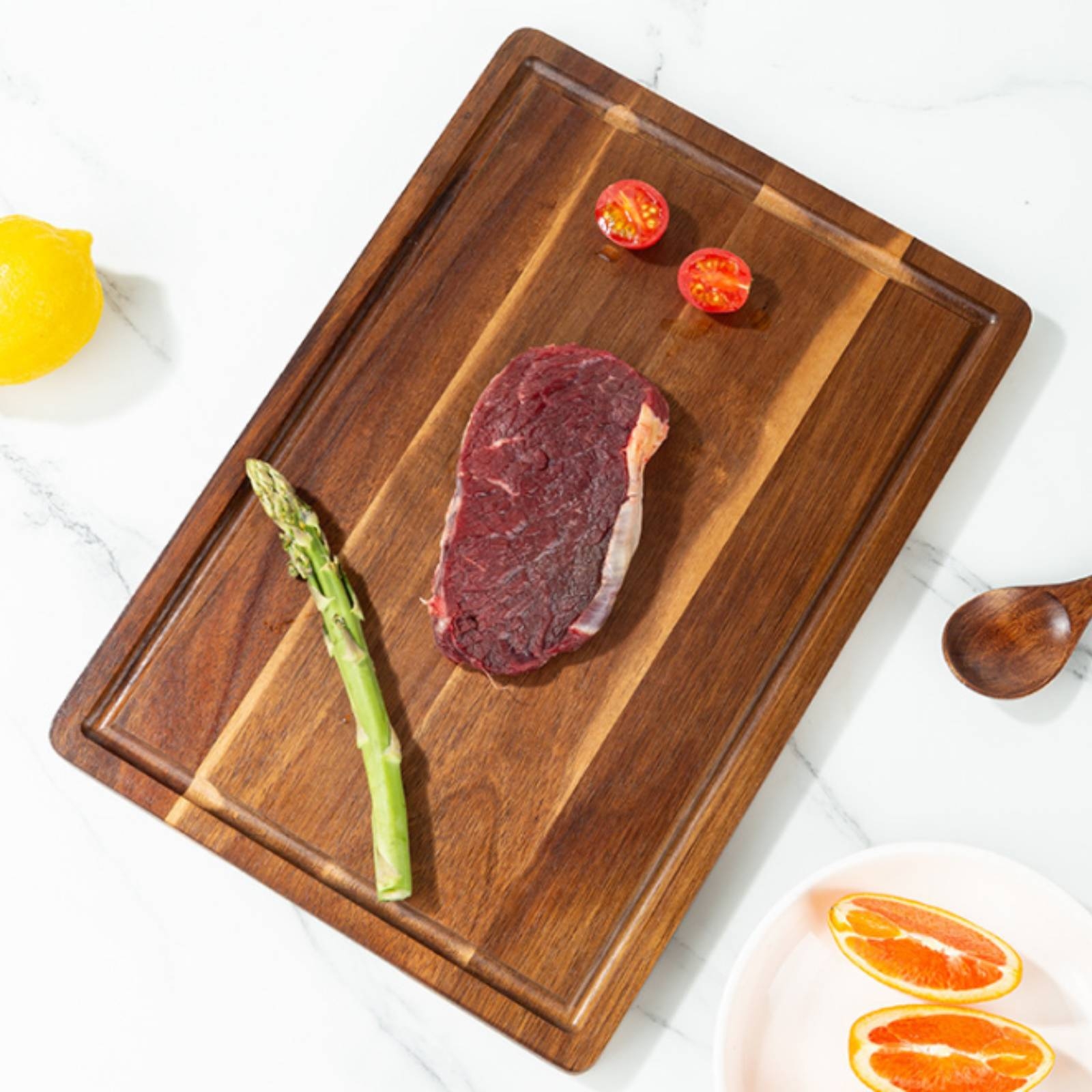 3 Pieces Cutting Board with Ju - مراجعة Home Cooking In وسعره