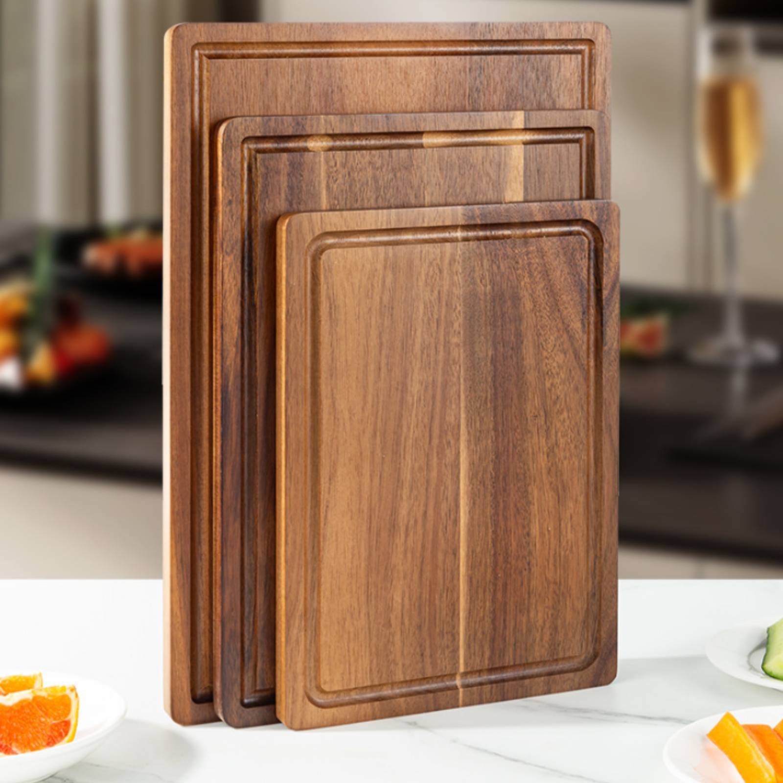 3 Pieces Cutting Board with Ju - مراجعة Home Cooking In وسعره