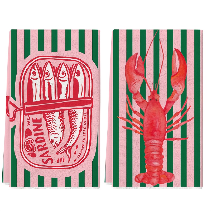 2Pcs, American Retro Striped S - مراجعة Home Cooking Is The Best وسعره