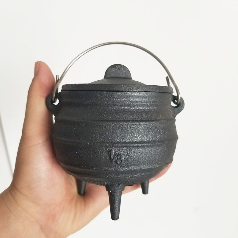 Medium 1/8# Cast Iron Cauldron - مراجعة Dosa Pan Iron وسعره