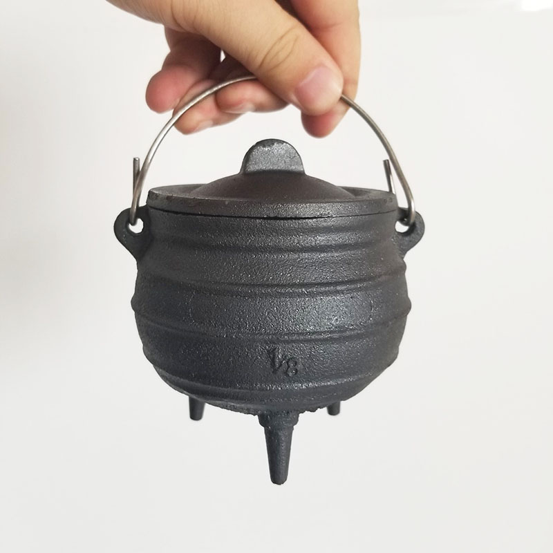 Medium 1/8# Cast Iron Cauldron - مراجعة Dosa Pan Iron وسعره