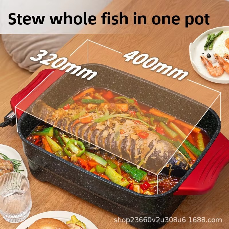 Electric Hot Pot Home Use Mult - مراجعة Home Cooking In وسعره