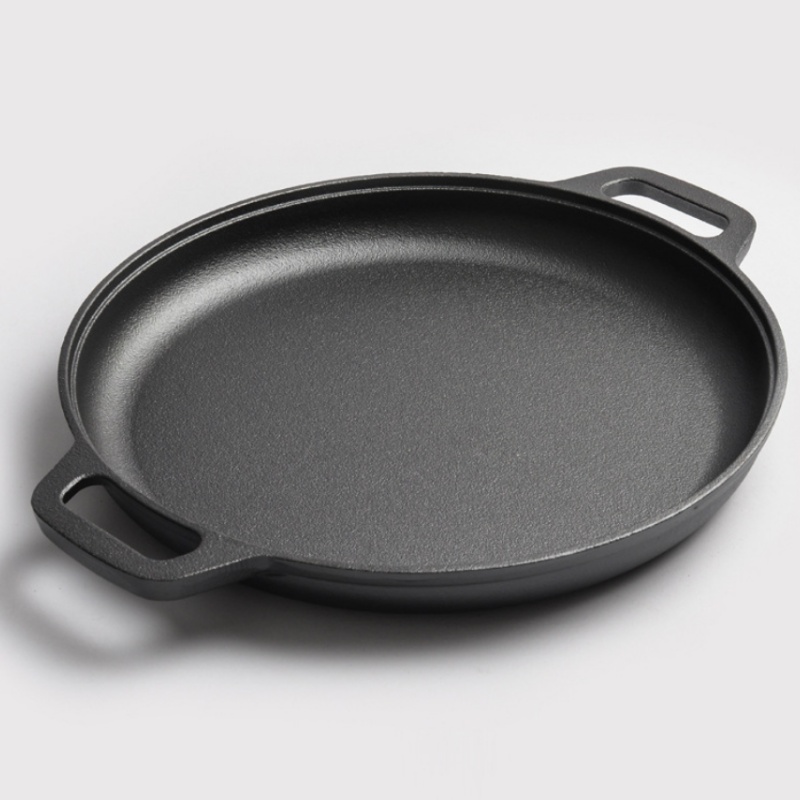 JUSTINLAU Double-Ear Frying Pa - مراجعة Dosa Pan Iron وسعره