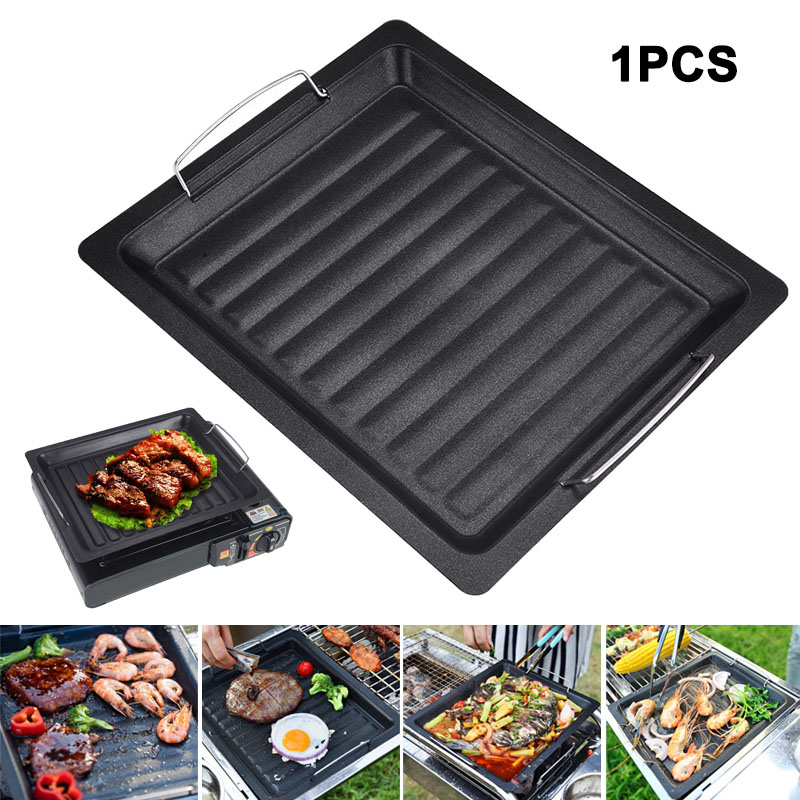 Outdoors Thick Square Grill Pa - مراجعة Dosa Pan Iron وسعره