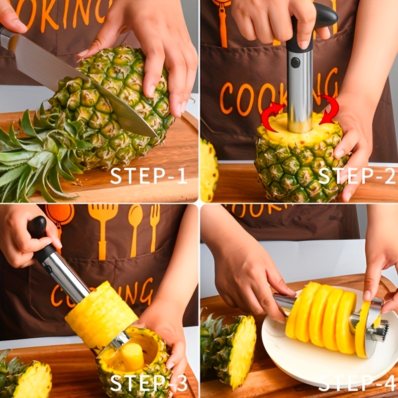 Pineapple Prep Tool, Corer and - مراجعة Home Cooking In وسعره