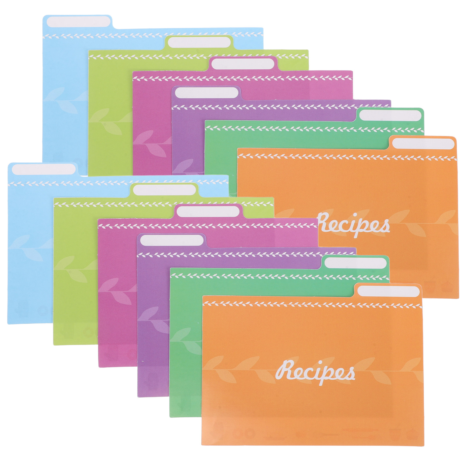 12Pcs Kitchen Recipe Card Divi - مراجعة Home Cooking Recipe وسعره