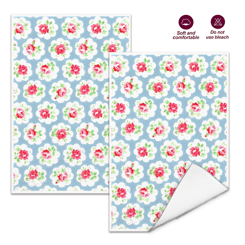 2Pcs, Blue Background with Pin - مراجعة Home Cooking Is The Best وسعره