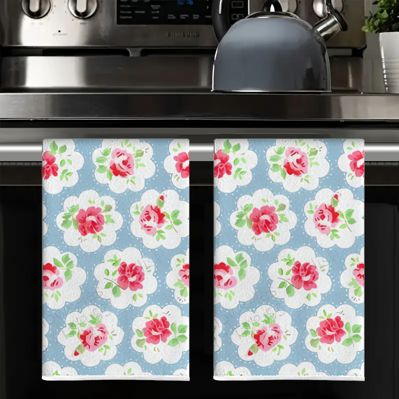 2Pcs, Blue Background with Pin - مراجعة Home Cooking Is The Best وسعره