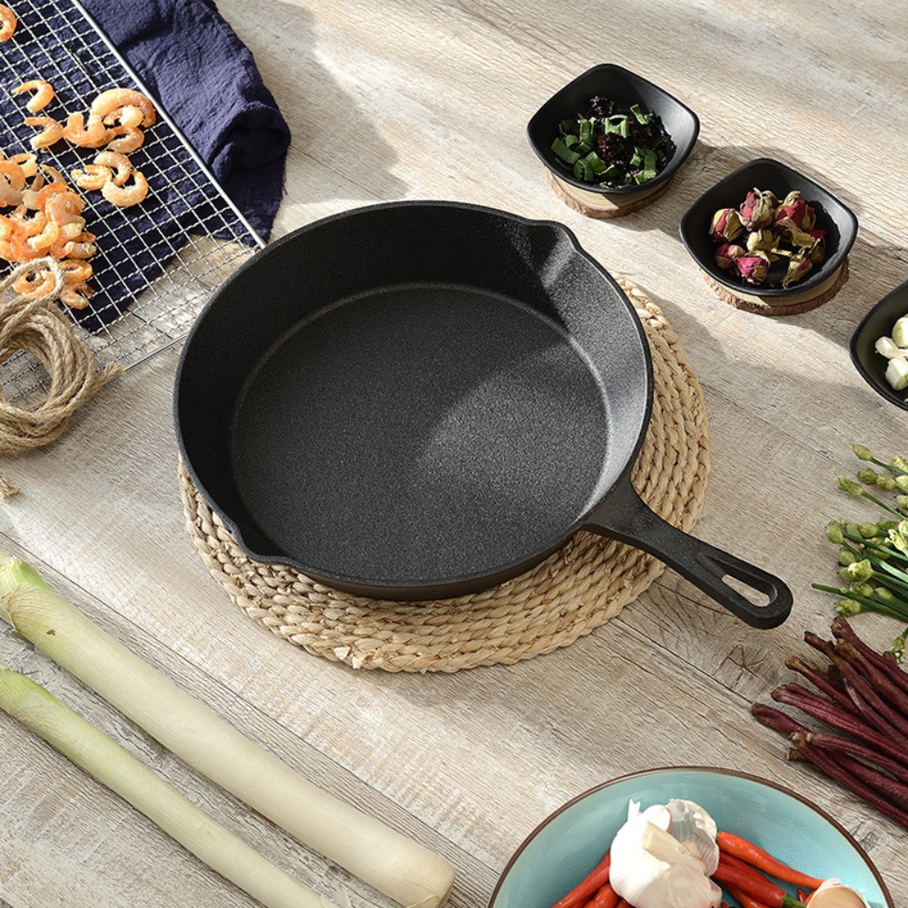 Cast Iron Uncoated Frying Pan  - مراجعة Dosa Pan Iron وسعره